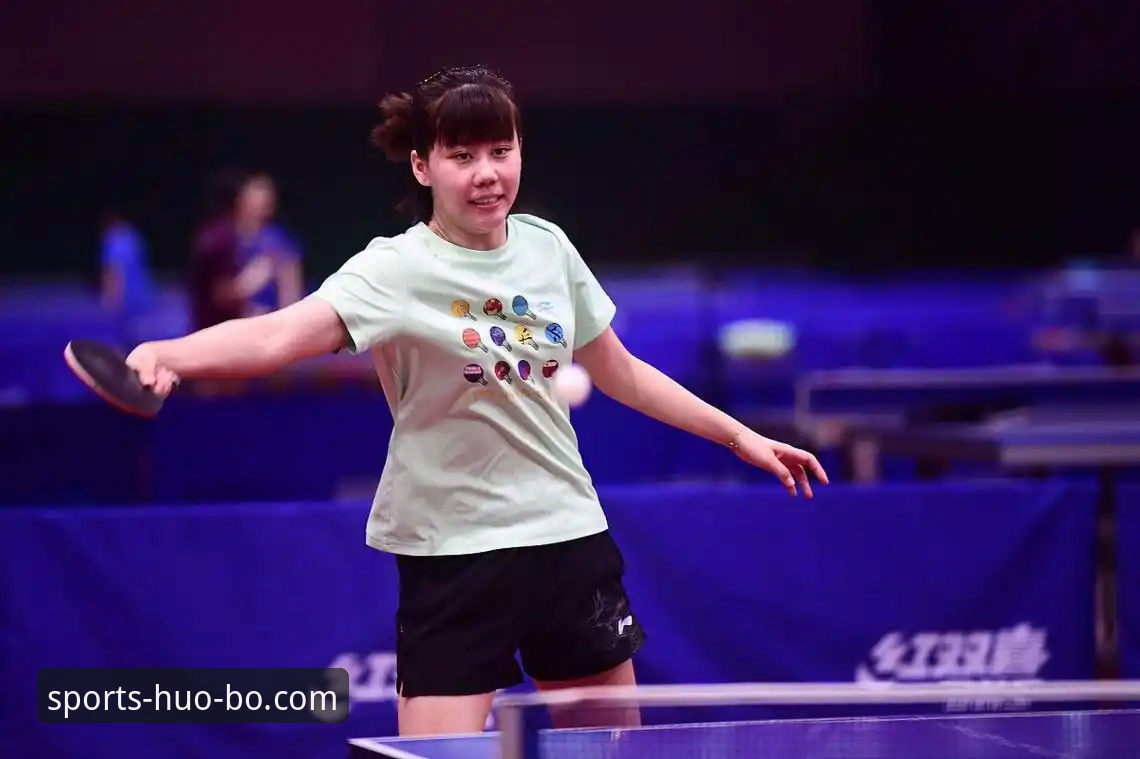 中国女乒新星陈幸同世乒赛首秀实战经验：正手护台打法全解析